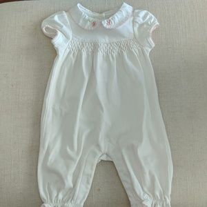 Brand new baby girl footies